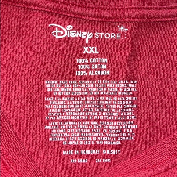 Disney Mickey Mouse “Love” Women’s Tee Shirt Top Size XXL - Picture 3 of 3